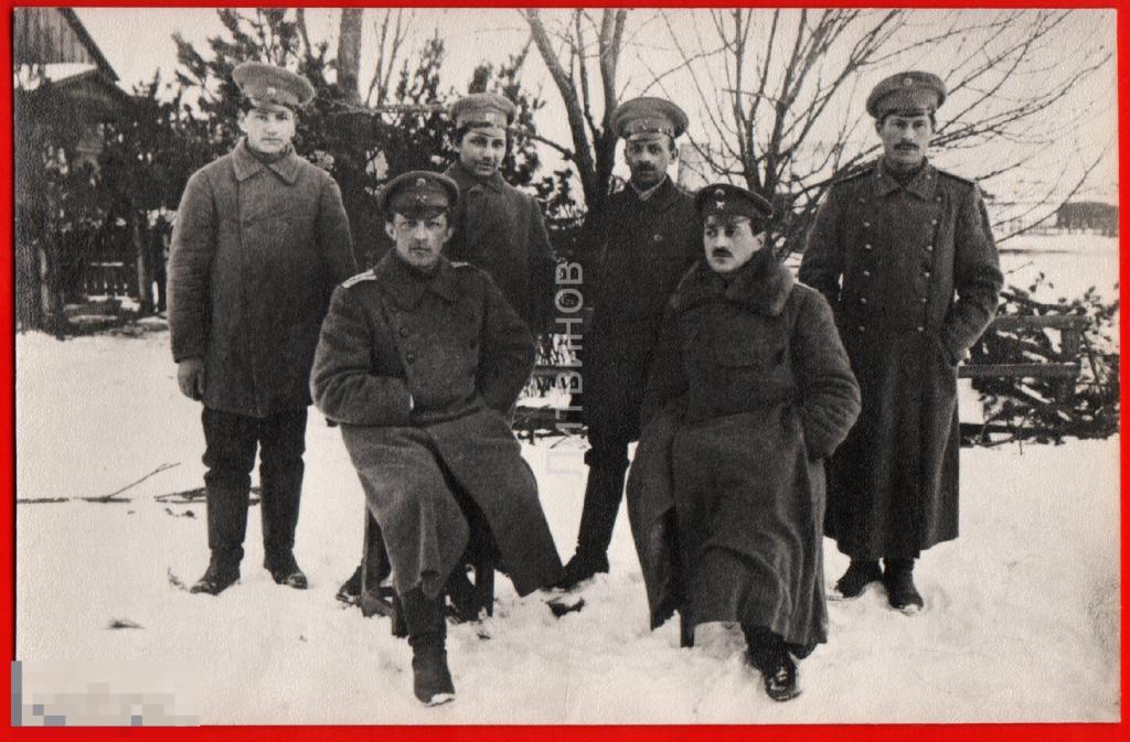 73285 Александр Блок во время военной службы Шинель форма офицеры белогвардейцы Царская армия чистая 