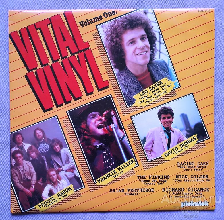 Vital Vinyl Volume One (1980) Procol Harum, Frankie Miller, Leo Sayer, LP England