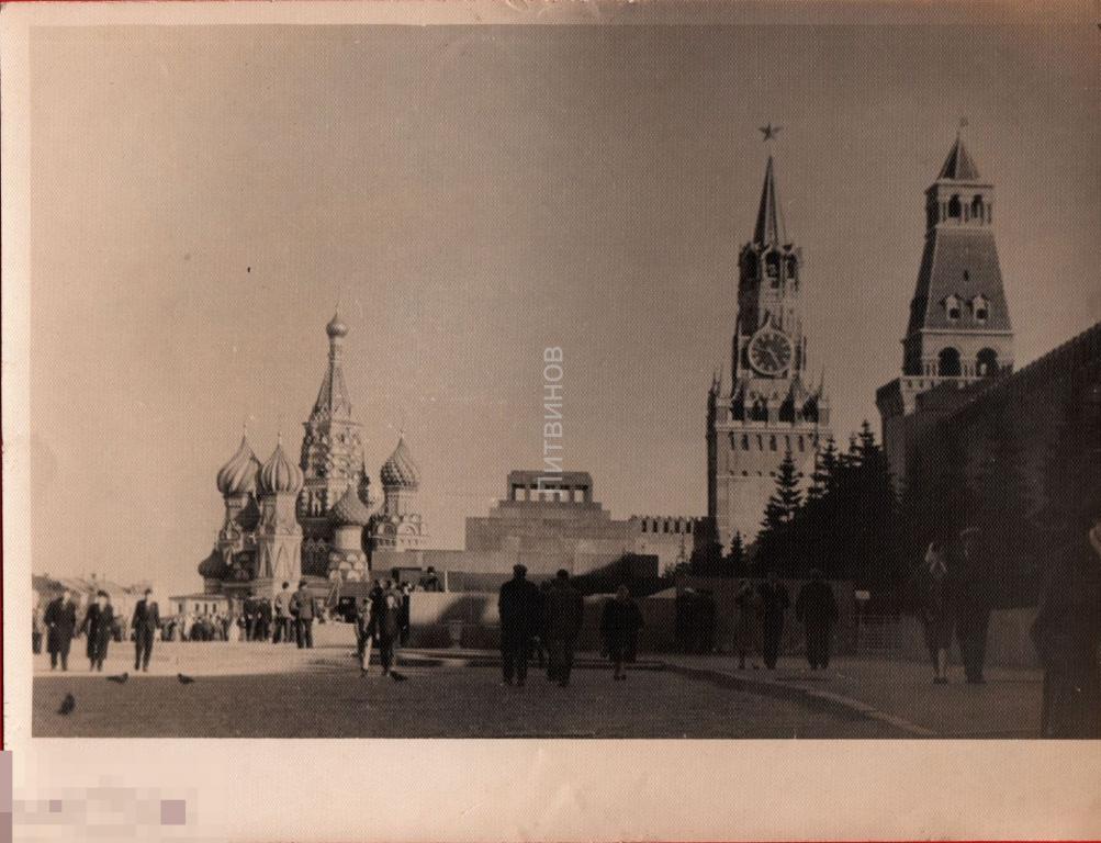 107444 Москва Красная площадь Мавзолей Ленина Кремль Собор Василия Блаженного фотография