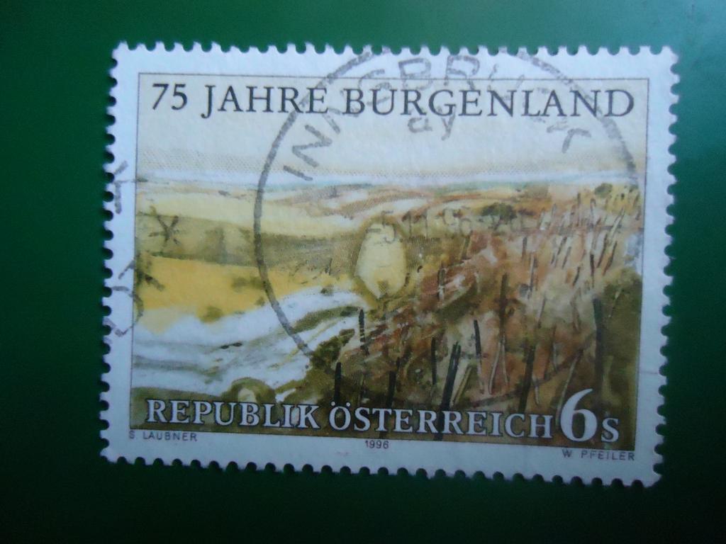 1996 г.  Австрия  гаш. без клея.