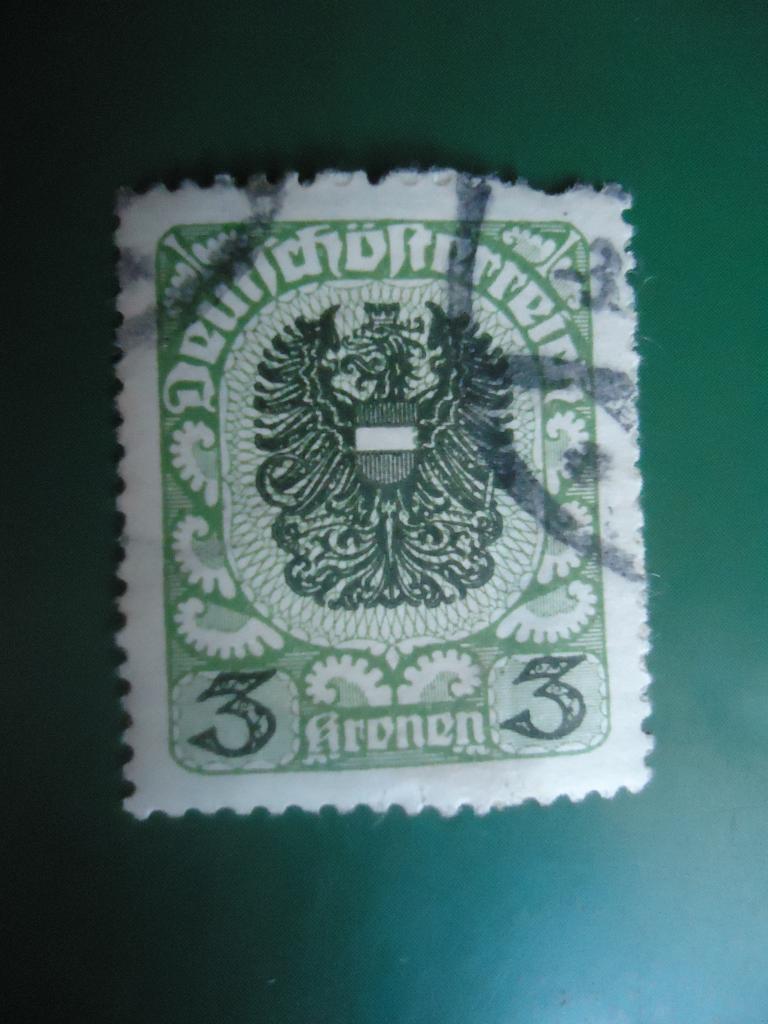 1920 - 21 г.  Австрия  гаш.