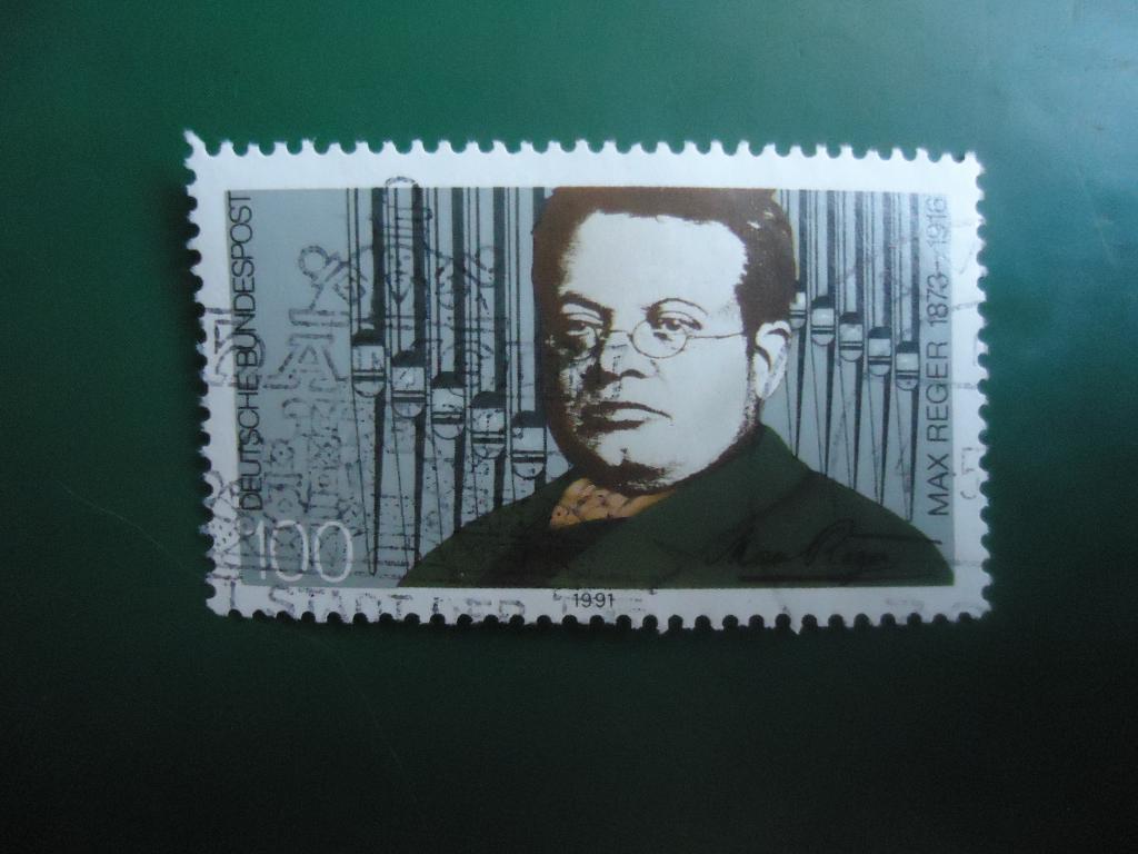 1991 г. Германия  ФРГ  . гаш. без клея.