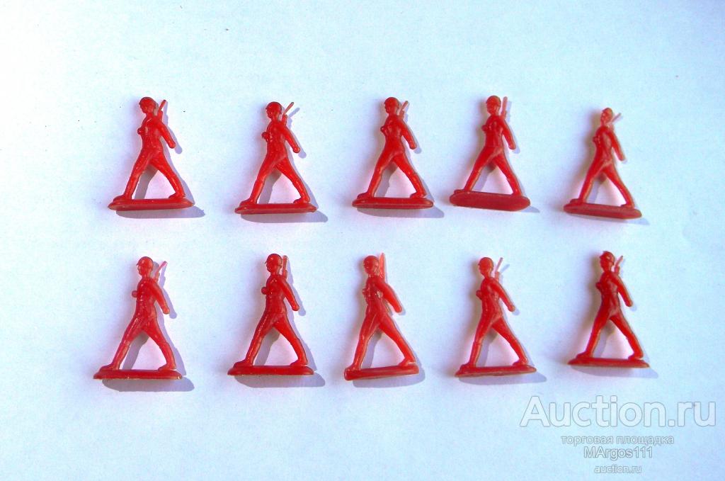 Солдатики СССР Пехотинцы Советская армия ЛПО игрушка