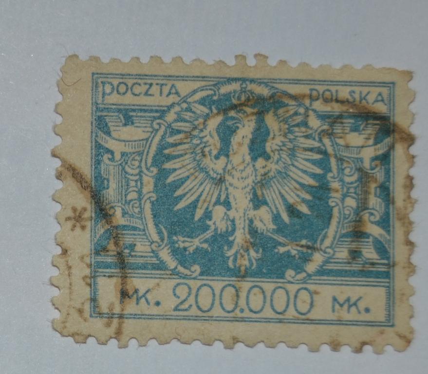 Польша 1924 год Герб Стандарт Гаш