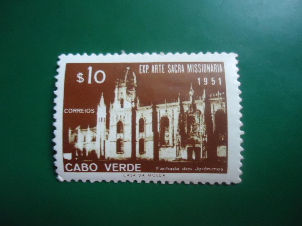 1953 г.  Кабо Верде  MNH.