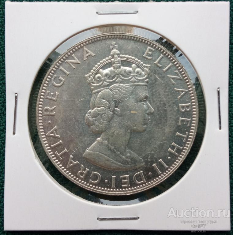 1 крона 1964 г. Бермудские острова Состояние!