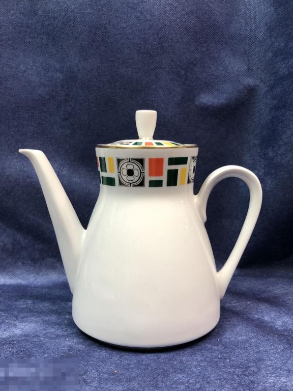 Кофейник Freiberg, фарфор, ГДР 