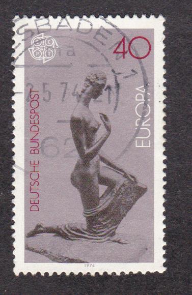 распродажа ФРГ 1974 Скульптура (5194)