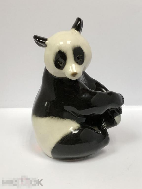 СТАТУЭТКА *ПАНДА* ЛФЗ В/С, 1970-90 ГОДЫ. В ОТЛИЧНОМ СОСТОЯНИИ!!! 