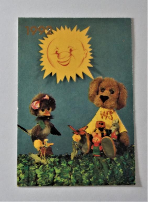 Календарь. Мультики. 1992 г. (к-28)