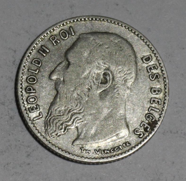50 центов Бельгия 1909г.