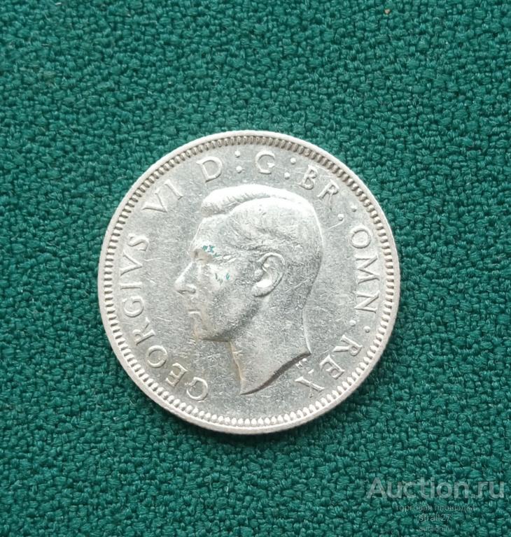 Шиллинг    Георг VI  1939 г.  Англия. .Состояние.
