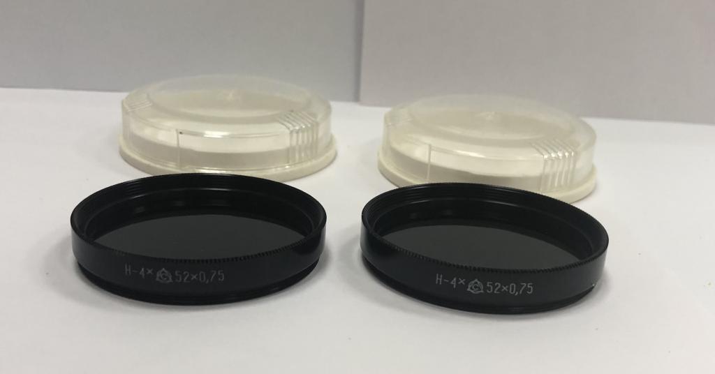 Ахроматическая линза Н-4 52х0,75 в футляре