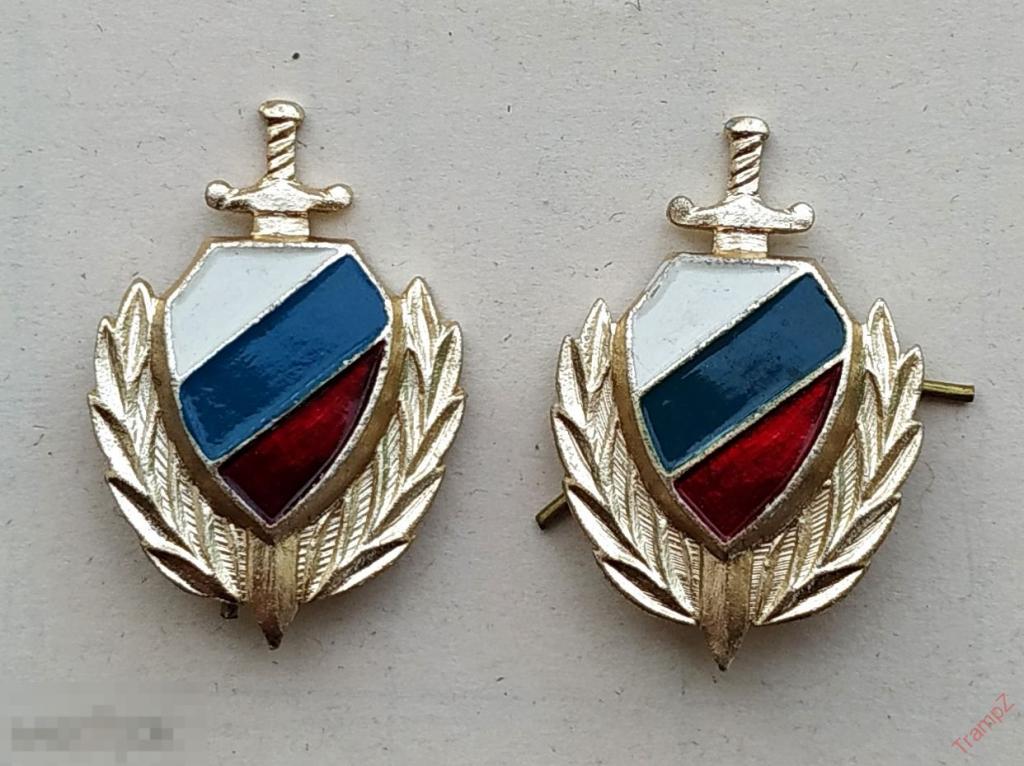 Эмблемы петличные МВД полиция РФ Россия #К2 