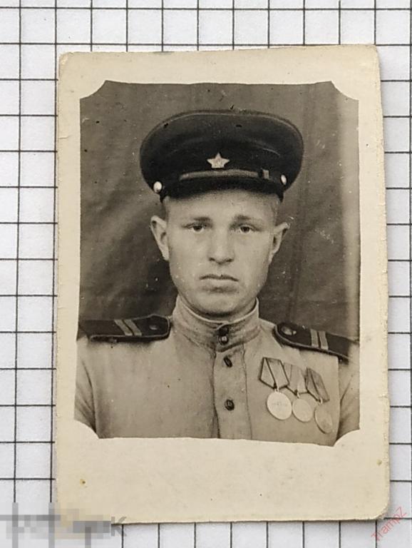 Фотография военнослужащий солдат, медали награды, погоны младший сержант #71 