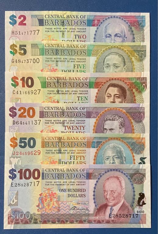 Набор Барбадос ПРЕСС/UNC