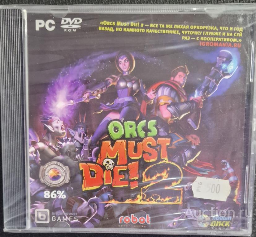 Компьютерная игра:ORCS MUST DIE!2. Лицензия,новая в упаковке.