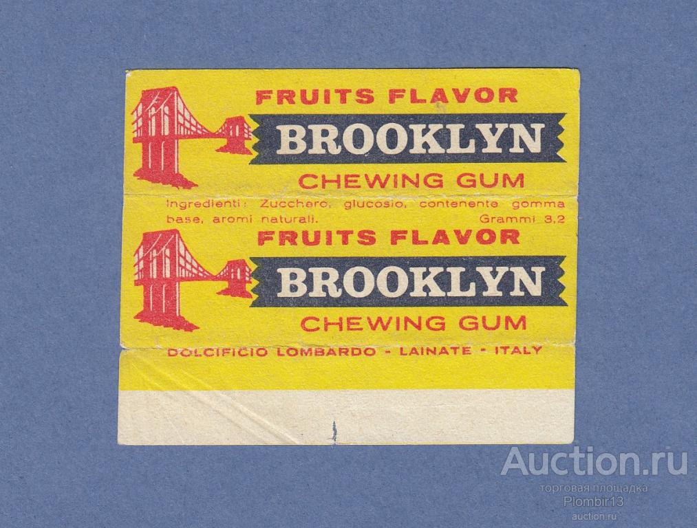 Обертка Италия Dolcificio Lombardo Brooklyn Fruits Flavor