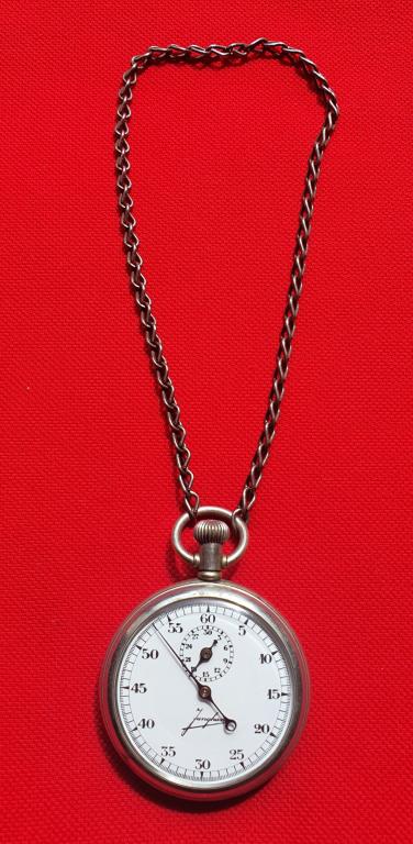 Секундомер с цепочкой, 1920 - 30 гг, Германия - фабрика Junghans