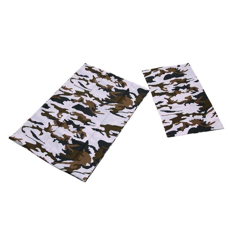 Ткань Povleen COTTON souprava pro jedno lko SAFARI CAMO