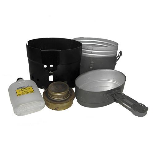 Посуда полевая MIL-TEC® Cooker Sweden with Waist kit ALU