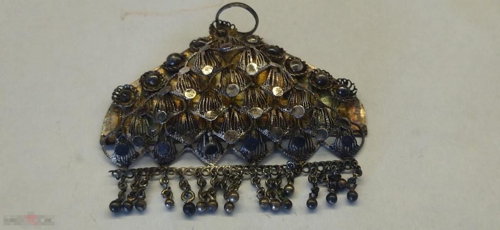 КУЛОН. МЕТАЛЛ. 5,5*4,5см СССР ВИНТАЖ 