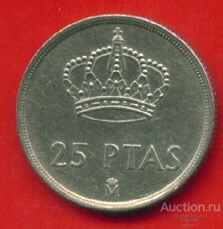 Испания 25 песет 1982 (з252)