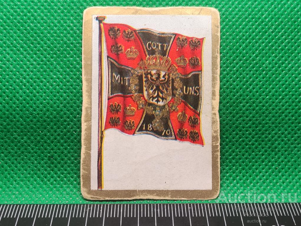 Сигаретный вкладыш Bulgaria в табачный альбом Fahnenbild - Флаги / Германия рейх