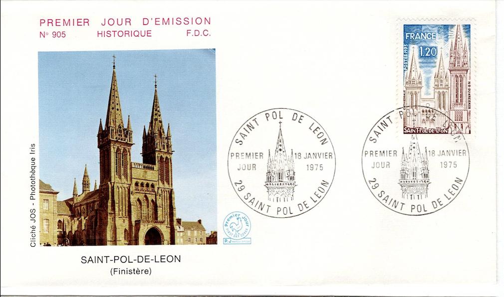 Конверт первого дня. Франция