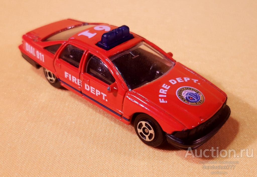 Модель автомобиля "Chevrolet Caprice. 911 Аварийная служба" WELLY. №98389. Металл, Пластик. 1:64.