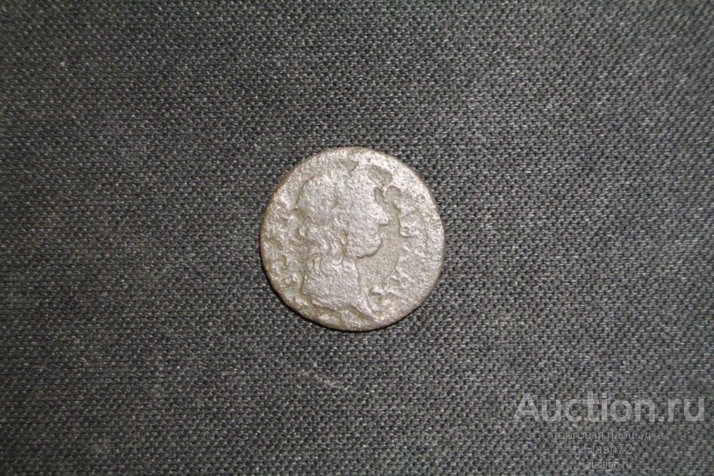 Монета 1 солид 1661 год Польша