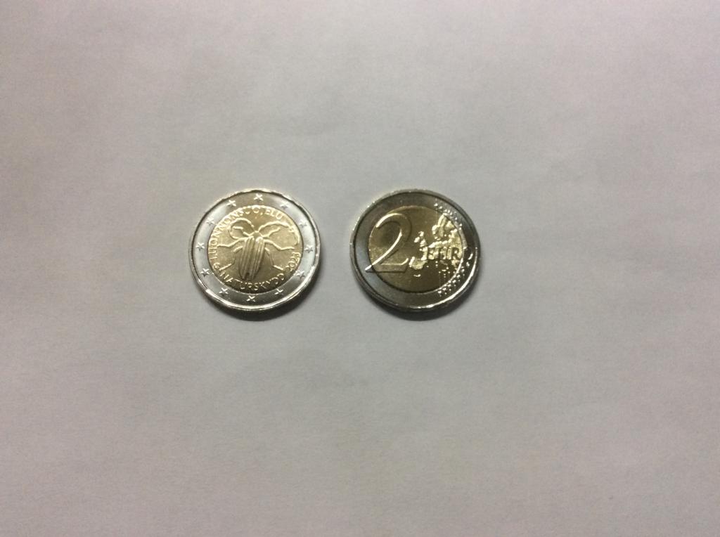 Финляндия 2 евро 2023 Охрана природы (Жук)