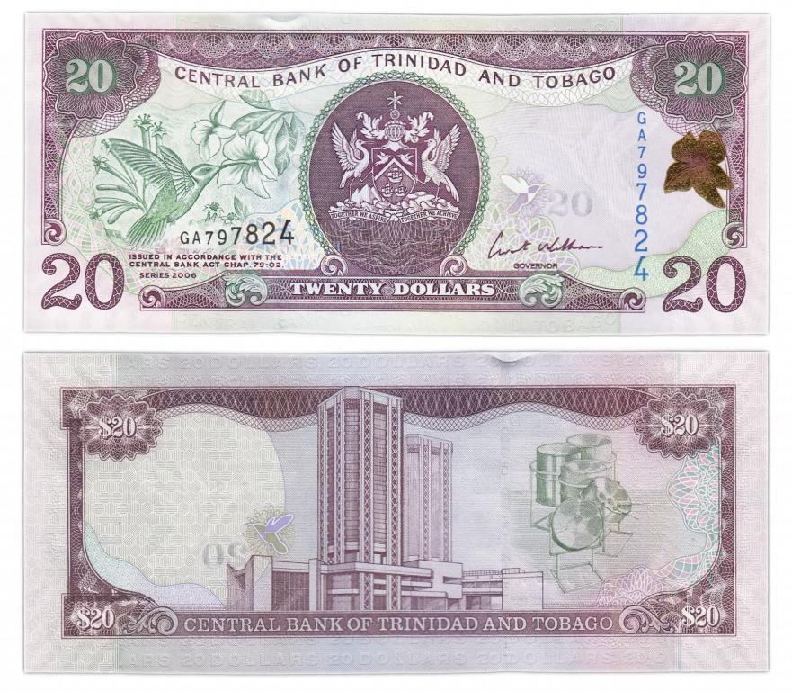 Тринидад и Тобаго 20 долларов 2006