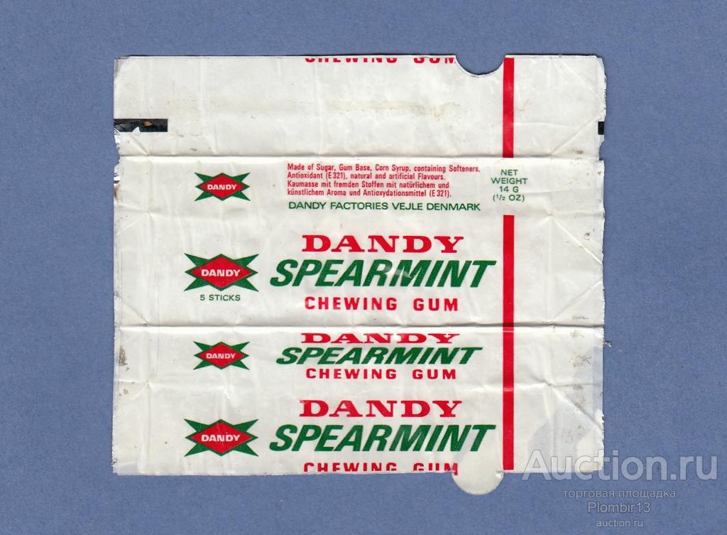 Обертка Дания Dandy Spearmint — покупайте на Auction.ru по выгодной