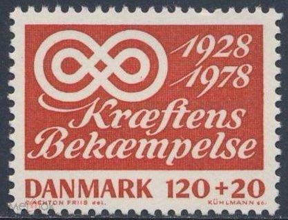 Дания,1978,Ми-672**Медицина:борьба с раком