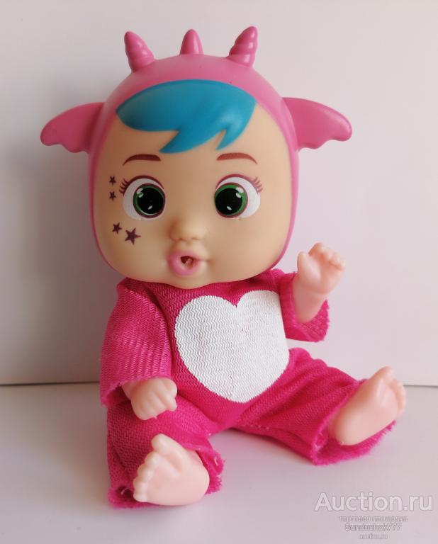 Кукла-пупс "Cry Babies. Плачущий младенец" Со звуковым модулем. Рост 13,5 см. (не оригинал)