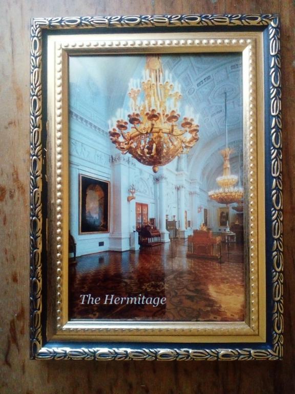 Кубик эксклюзив открытка сувенир подарок рамка картина Эрмитаж 2006