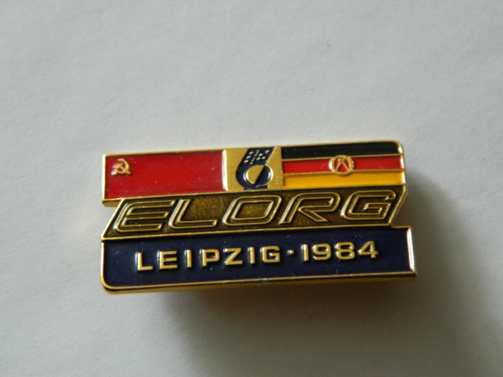 ELORG Leipzig DDR 84 ЭЛОРГ Лейпциг ГДР 1984 СССР Внешторг