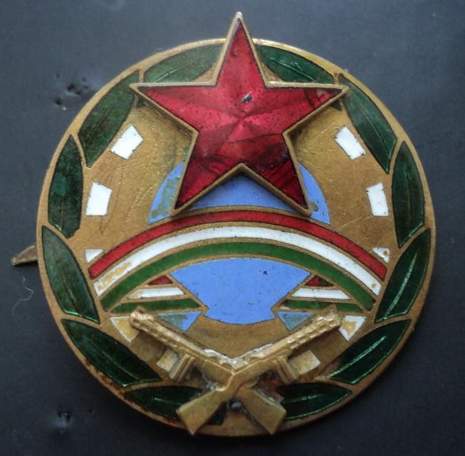 МВД ВНР(Венгрия) -Должностной знак- боец промышленной гвардии до 1956 года.