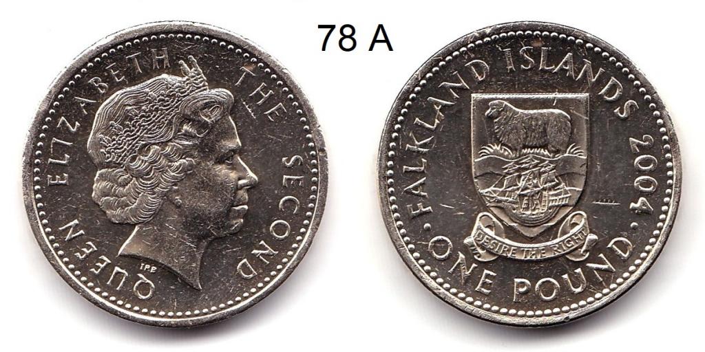 Фолклендские острова. 1 фунт. 2004 г.