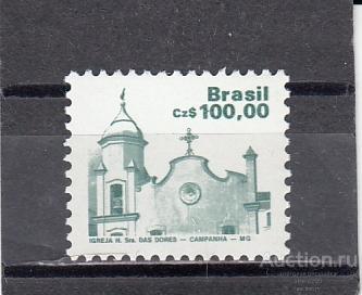 BRASIL  БРАЗИЛИЯ  Архитектура Стандарт № 2240  1987  Сост** MNH