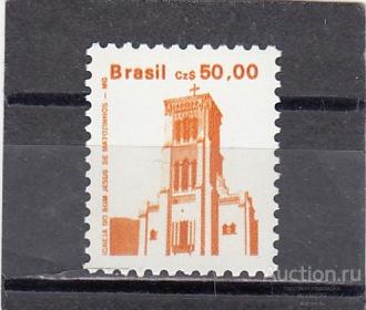 BRASIL  БРАЗИЛИЯ  Архитектура Стандарт № 2213  1987  Сост** MNH