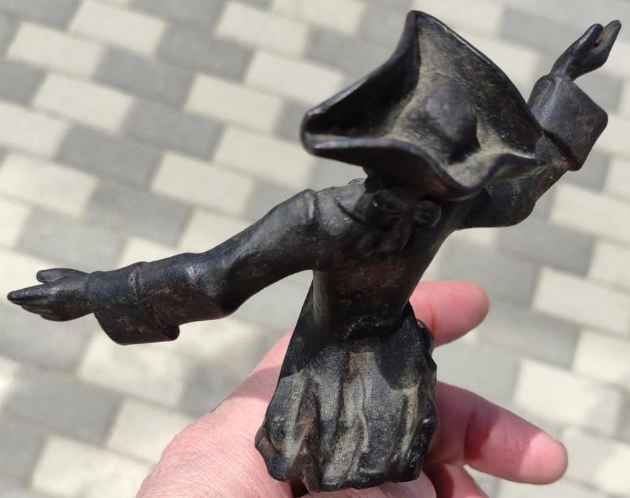 чугунная статуэтка Барон Мюнхаузен , Куса, 1970 год
