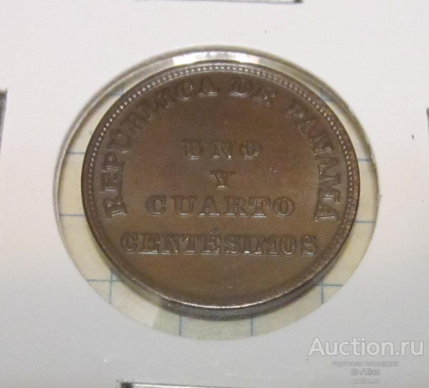 Панама 1 1/4 сентесимо 1940 4729