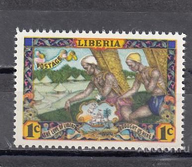 LIBERIA   ЛИБЕРИЯ  Эпос Сказки  № 420  1949 Сост**  MNH
