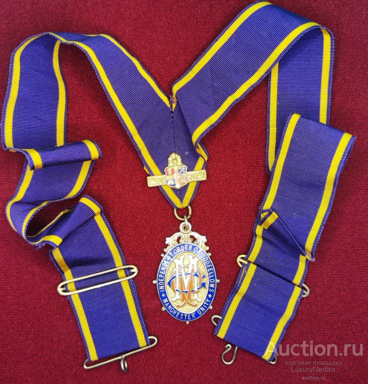 Серебряный орден чудаков. Манчестер, Англия. Нашейный