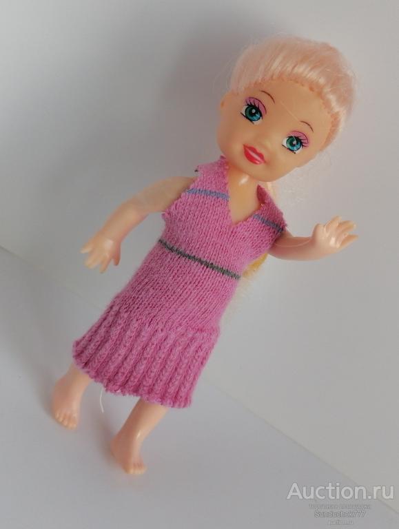 Мини-Кукла. Куколка маленькая, подвижная. Рост 9,5 см. (Частичная утрата волос)!!!