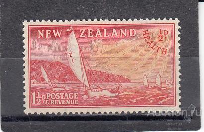 NEW ZEALAND ЗЕЛАНДИЯ  Яхты Регата  № 317   1951  Сост**  MNH