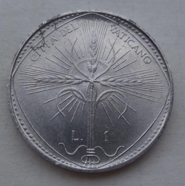Ватикан 1 лира 1968 год    п.4