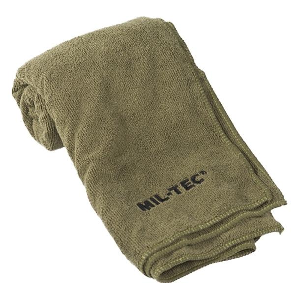 Полотенце из микрофибры 120 X 60 см цвет оливковый